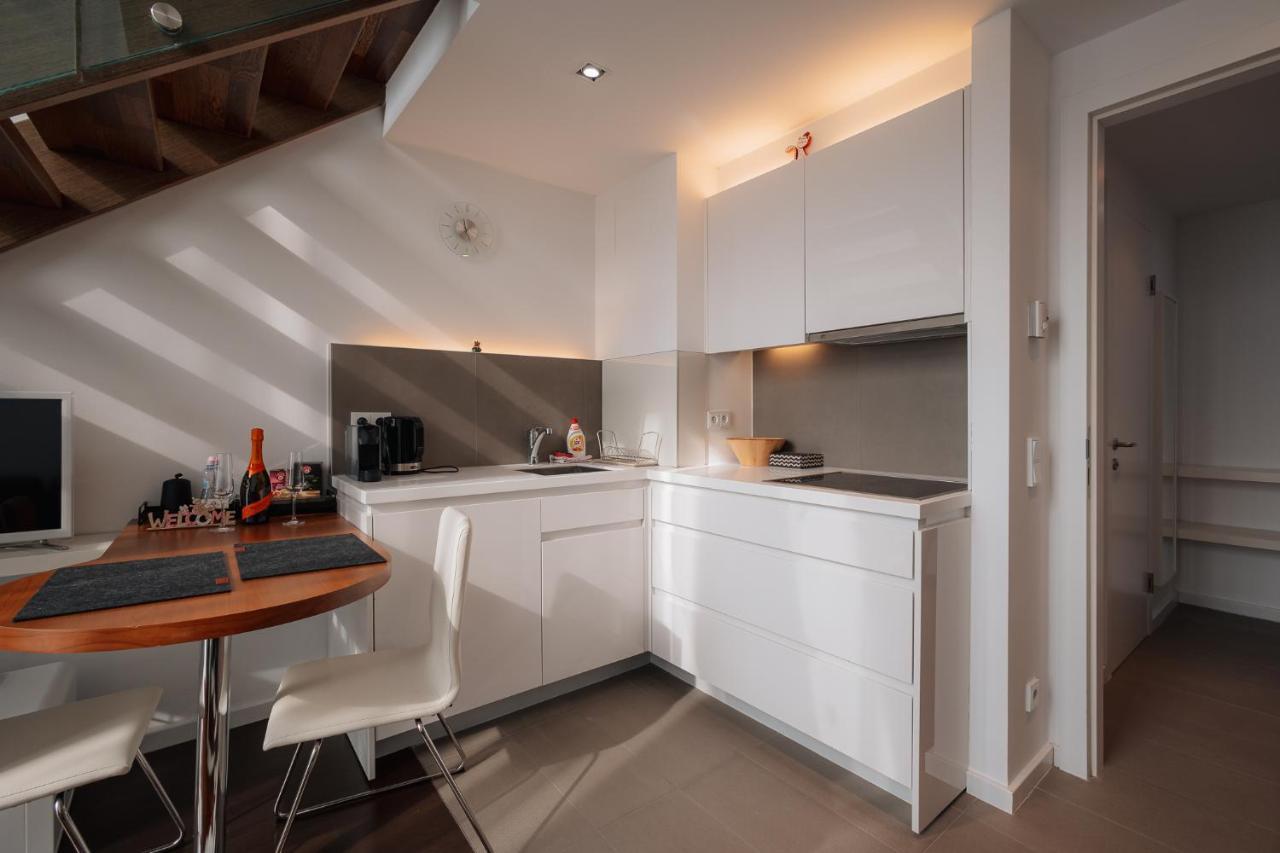 Skau Eurovea Duplex Apartment Danube Exclusive View Free Parking Братислава Екстер'єр фото