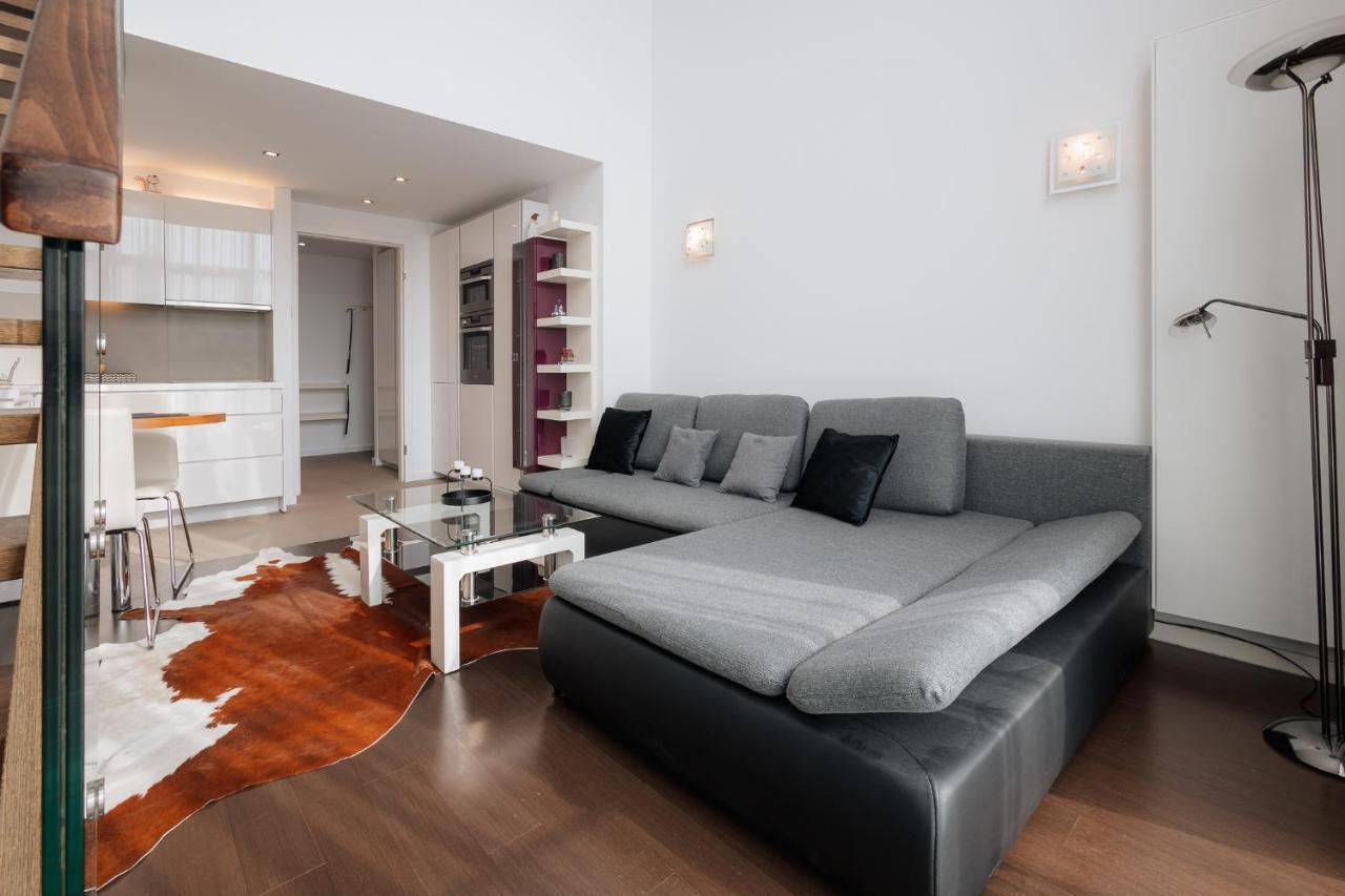 Skau Eurovea Duplex Apartment Danube Exclusive View Free Parking Братислава Екстер'єр фото